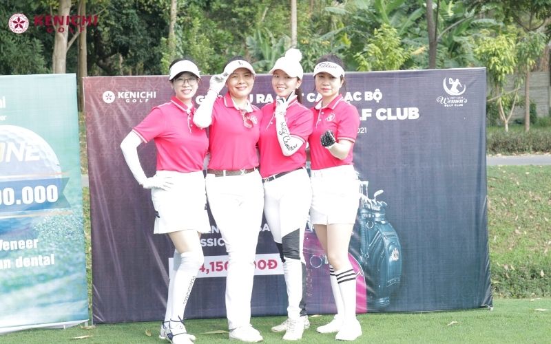 Kenichi Việt Nam tài trợ giải đấu Viet Nam Women's golf