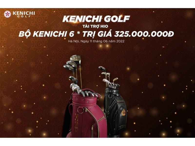 Kenichi đồng hành tài trợ HIO “Giải golf Doanh nhân trẻ Hải Phòng - Mùa hè rực lửa 2022”