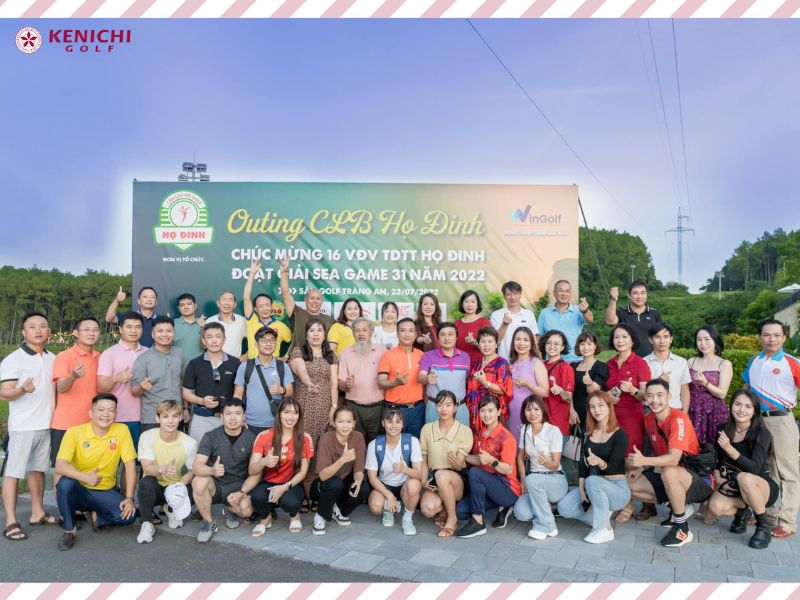 Giải Golf với sự tham gia của đông đảo thành viên CLB Họ Đinh