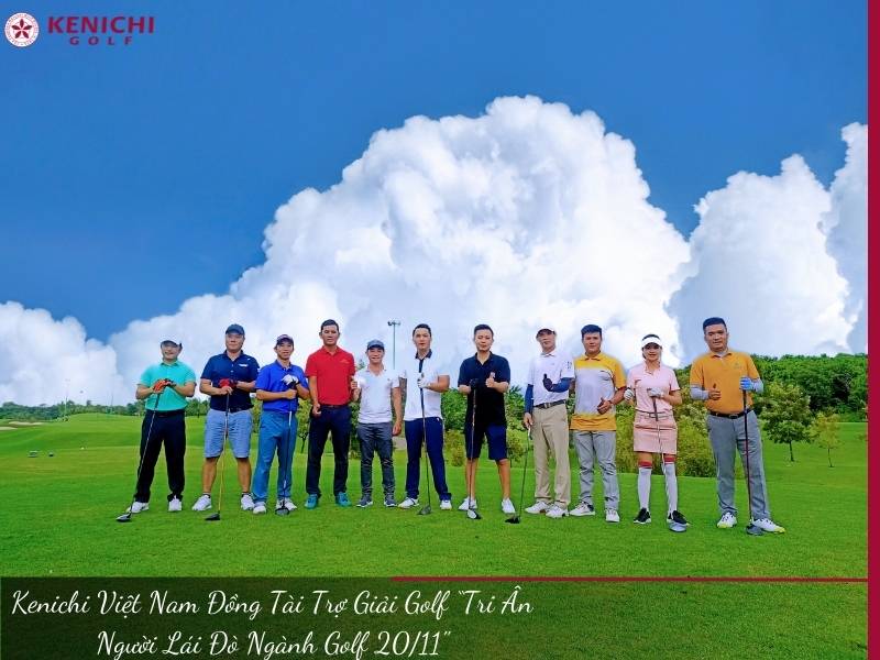 Kenichi Đồng Hành Tài Trợ Giải Golf " LỄ TRI ÂN NGƯỜI LÁI ĐÒ NGÀNH GOLF 20/11