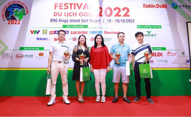 Giải đấu có sự xuất hiện của nhiều nhà tài trợ quen thuộc như Kenichi Việt Nam, Garmin, Golfhomes,...