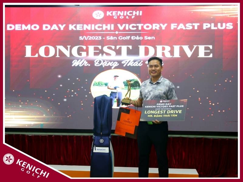 Chúc Mừng Các Golfer Đạt Giải Longest Drive Trong Chuỗi Demo Kenichi Victory Fast Plus 