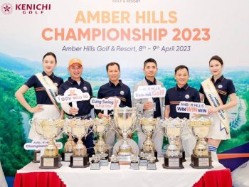 Kenichi đồng hành cùng giải golf Amber Hill Champion 2023 - Tài trợ giải thưởng trị giá 325 triệu đồng