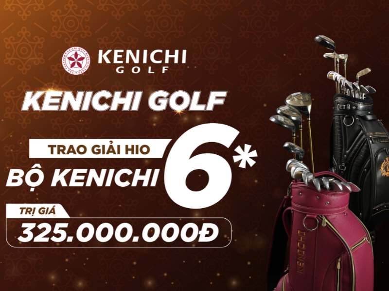 Kenichi tài trợ giải đấu Tri ân người lái đò ngành golf