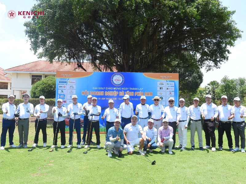 Doanh nhân Hà Tĩnh khu vực phía Nam quy tụ tại giải golf 2 năm ngày thành lập hội