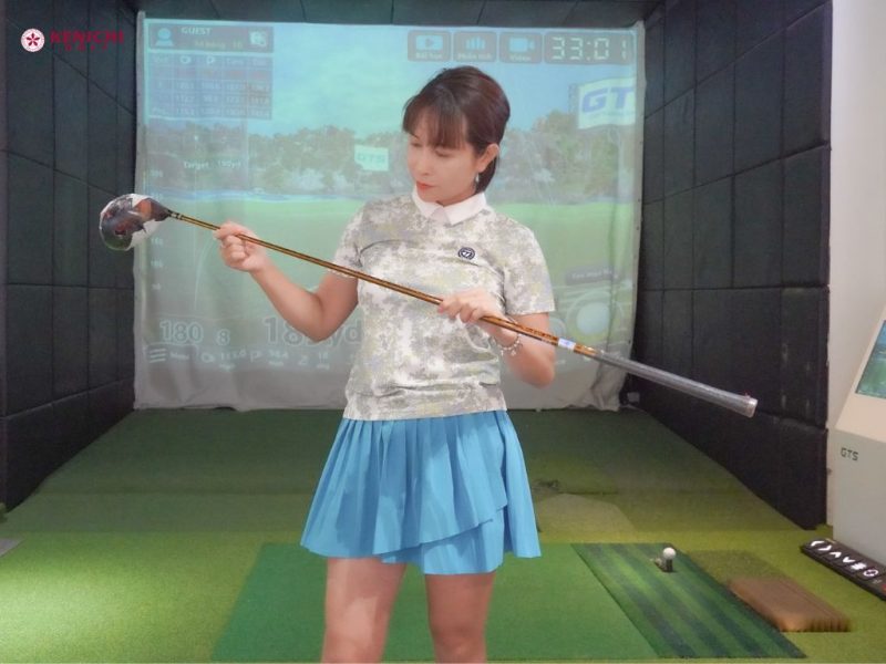 Golfer Đoàn Phương đánh giá cao thiết kế, cảm giác và hiệu suất mà gậy golf Kenichi đem lại sau lần đầu trải nghiệm