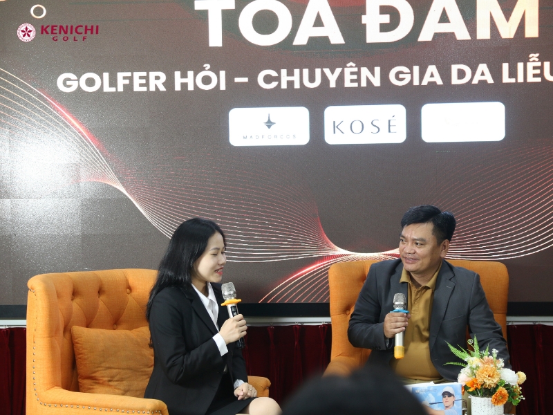 Vietnam Golf Plaza chuyên tâm chăm sóc sức khỏe và sắc đẹp golfer trong những sự kiện cùng chuyên gia