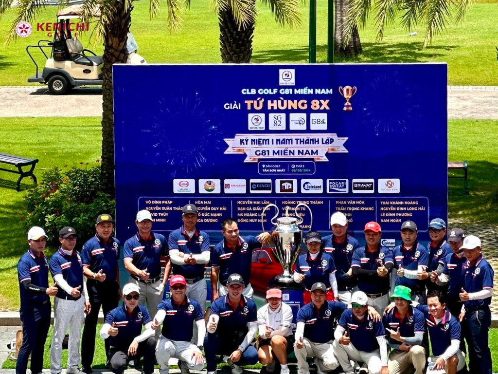 Khởi tranh giải golf "tứ hùng 8x" gồm 4 CLB golf thế hệ 8x tham gia tranh tài