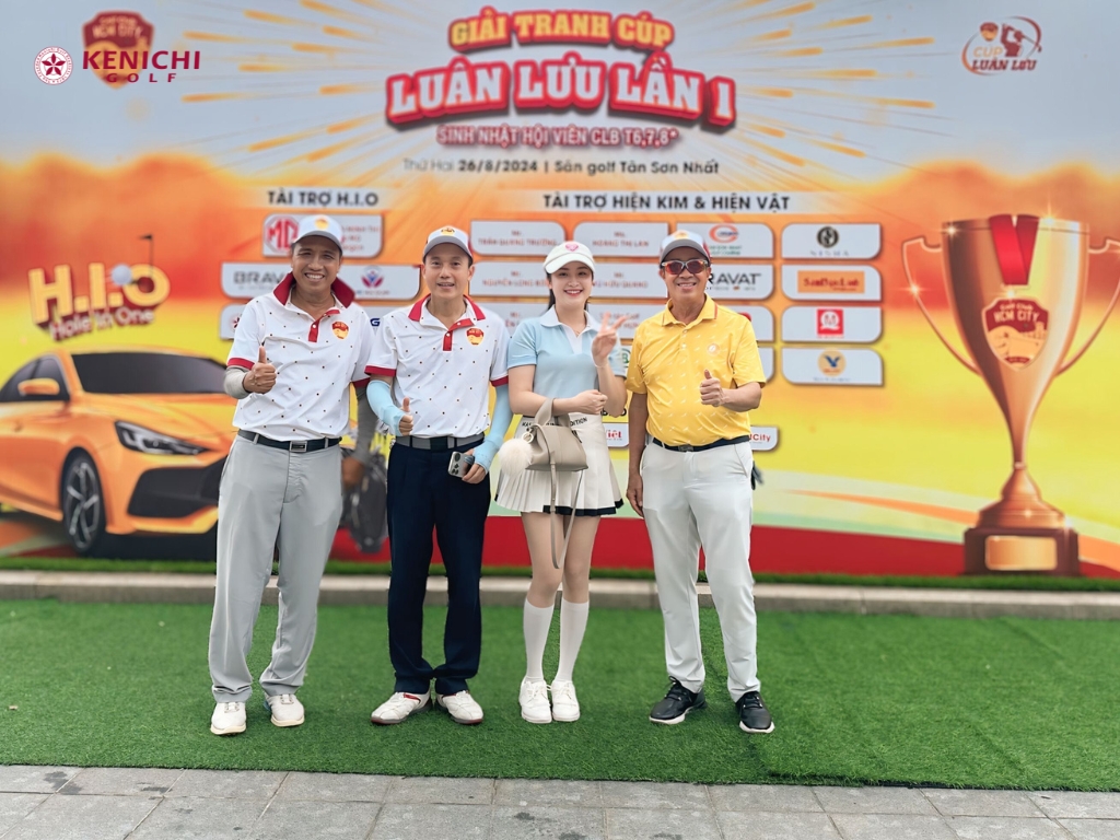 Kenichi Việt Nam đồng hành cùng CLB golf HCM City