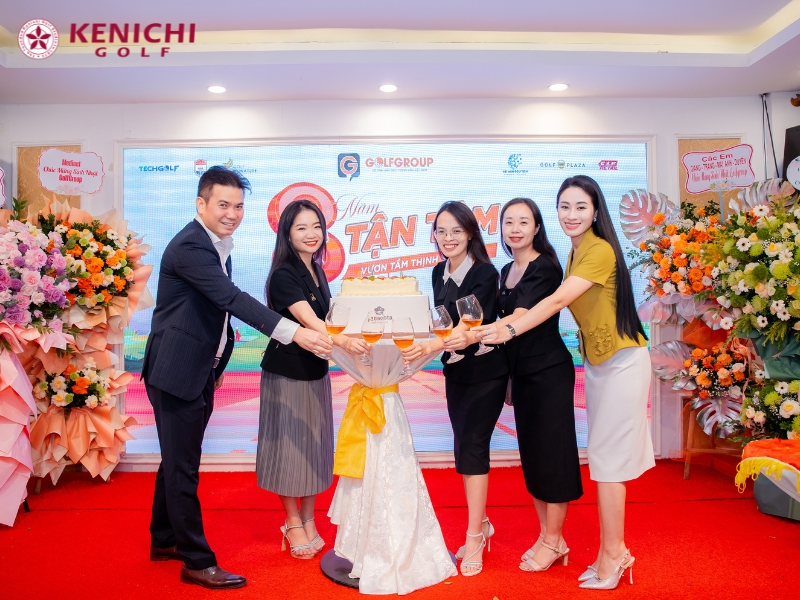 Kenichi Golf Chúc Mừng Sinh Nhật 8 Năm Golfgroup - Đơn Vị Phân Phối Độc Quyền tại Việt Nam