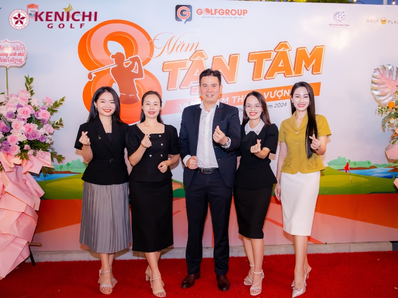 Kenichi Golf Chúc Mừng Sinh Nhật 8 Năm Golfgroup - Đơn Vị Phân Phối Độc Quyền tại Việt Nam