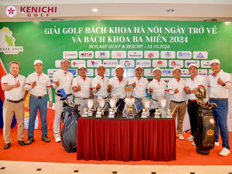 Kenichi Đồng Hành Cùng Giải Golf Bách Khoa Hà Nội Ngày Trở Về và Bách Khoa Ba Miền 2024