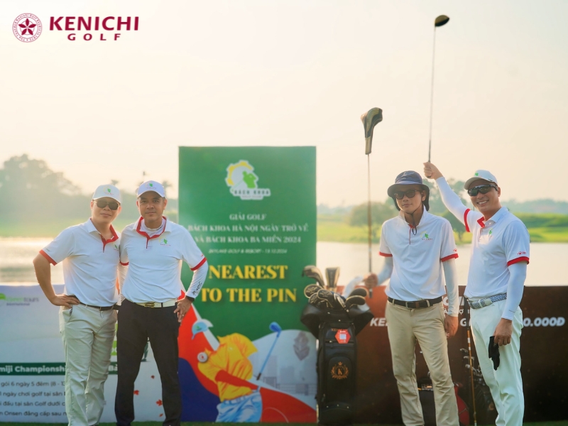 Kenichi Đồng Hành Cùng Giải Golf Bách Khoa Hà Nội Ngày Trở Về và Bách Khoa Ba Miền 2024