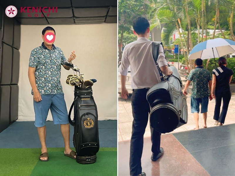 Golfer Bắc Kạn Vượt Hơn 160km Về Thủ Đô “Chốt Đơn" Bộ Gậy Kenichi Luxury 5 Sao