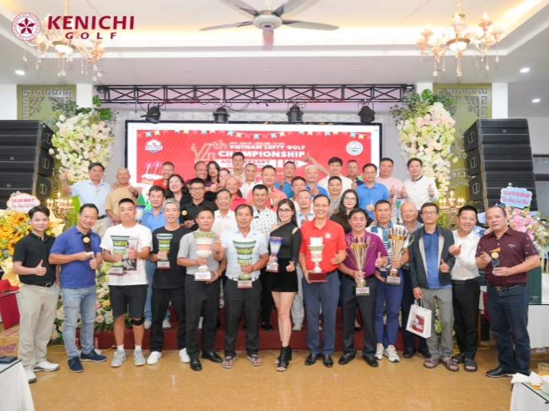 4 Năm 1 Hành Trình “Vươn Ra Biển Lớn”: Kenichi Golf Đồng Hành Cùng CLB Golf Tay Trái Việt Nam Mừng Tuổi Mới