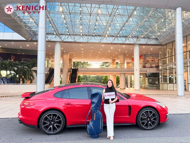 Trưởng Phòng Kenichi Golf Việt Nam Lái Siêu Xe Porsche Giao Siêu Phẩm Kenichi 5 Sao Platinum Limited Edition